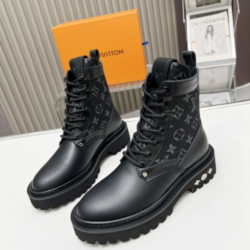 Louis Vuitton Boots For Women #1258154 $115.00 USD, Wholesale Replica Louis Vuitton Boots