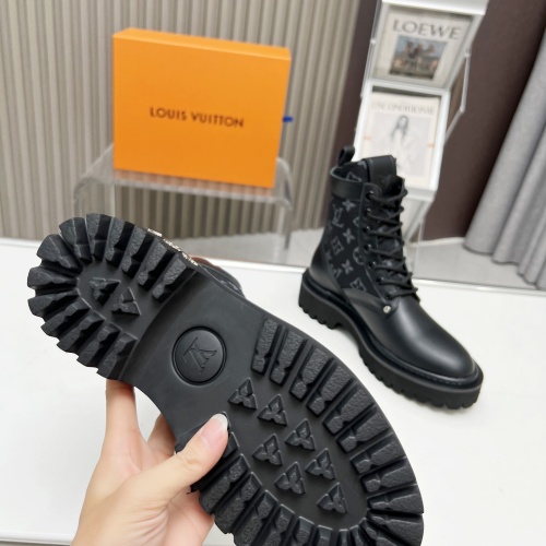 Replica Louis Vuitton Boots For Women #1258154 $115.00 USD for Wholesale