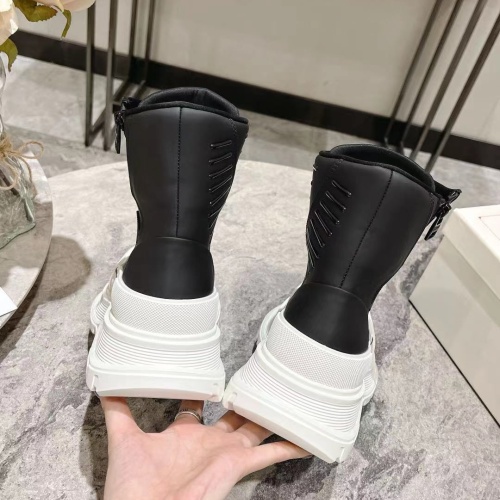 Replica Alexander McQueen Boots For Women #1258163 $130.00 USD for Wholesale