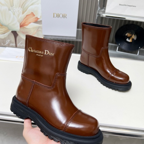 Replica Christian Dior Boots For Women #1258174 $112.00 USD for Wholesale