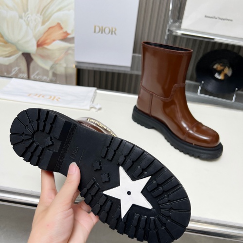 Replica Christian Dior Boots For Women #1258174 $112.00 USD for Wholesale