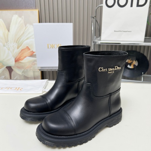 Christian Dior Boots For Women #1258176 $112.00 USD, Wholesale Replica Christian Dior Boots