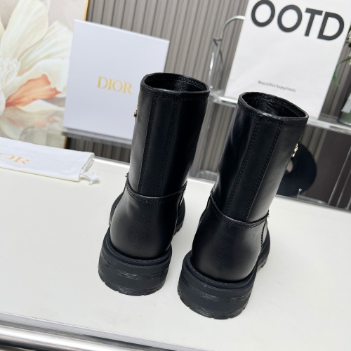 Replica Christian Dior Boots For Women #1258176 $112.00 USD for Wholesale