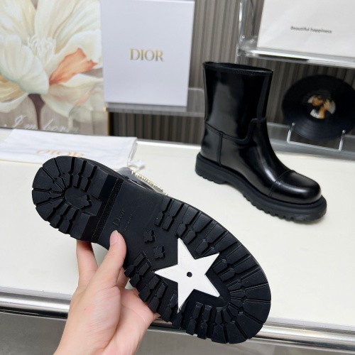 Replica Christian Dior Boots For Women #1258177 $112.00 USD for Wholesale