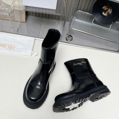 Replica Christian Dior Boots For Women #1258177 $112.00 USD for Wholesale