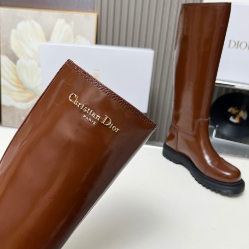 Replica Christian Dior Boots For Women #1258184 $150.00 USD for Wholesale