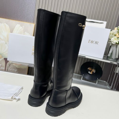 Replica Christian Dior Boots For Women #1258186 $150.00 USD for Wholesale