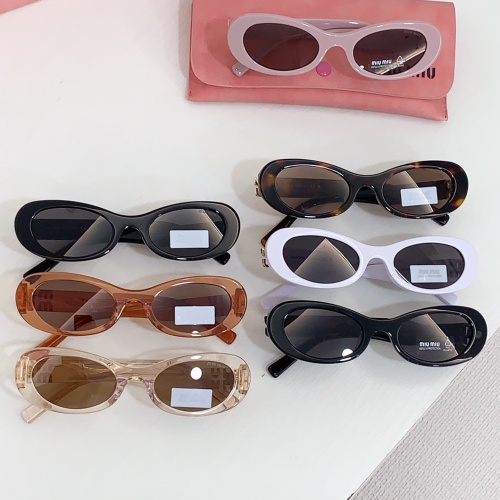 Replica MIU MIU AAA Quality Sunglasses #1258187 $64.00 USD for Wholesale