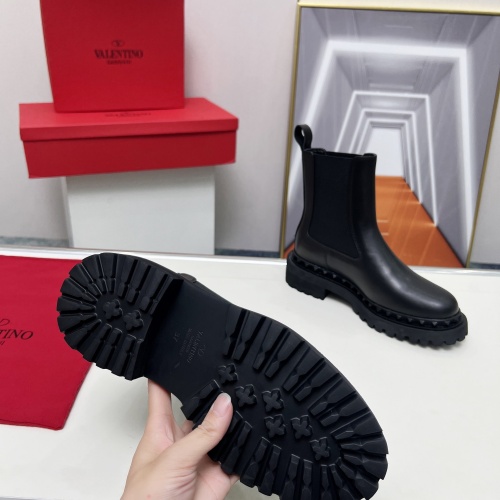 Replica Valentino Boots For Women #1258194 $105.00 USD for Wholesale