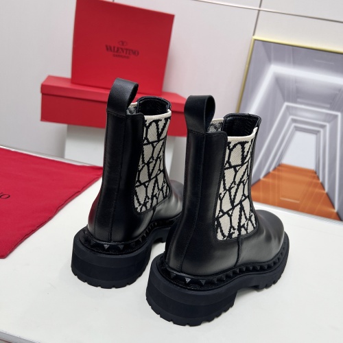 Replica Valentino Boots For Women #1258195 $105.00 USD for Wholesale