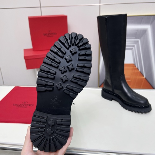 Replica Valentino Boots For Women #1258202 $145.00 USD for Wholesale