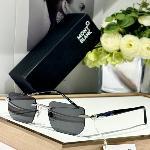 Montblanc AAA Quality Sunglasses #1258208 $64.00 USD, Wholesale Replica Montblanc AAA Quality Sunglasses