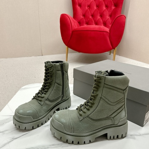 Replica Balenciaga Boots For Men #1258211 $118.00 USD for Wholesale