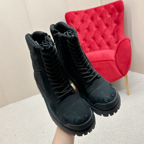 Replica Balenciaga Boots For Women #1258212 $118.00 USD for Wholesale