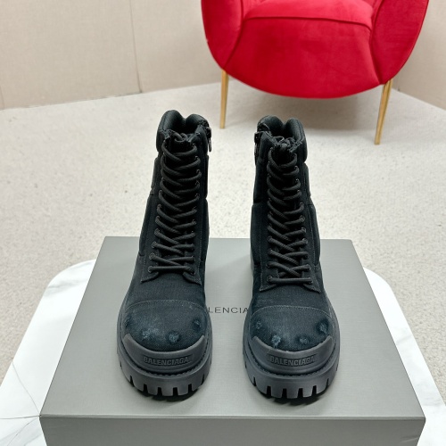 Replica Balenciaga Boots For Men #1258213 $118.00 USD for Wholesale