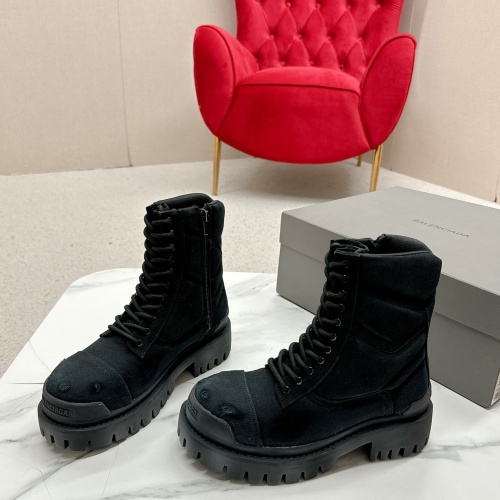 Replica Balenciaga Boots For Men #1258213 $118.00 USD for Wholesale