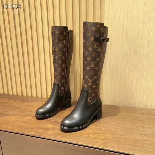 Louis Vuitton Boots For Women #1258214 $128.00 USD, Wholesale Replica Louis Vuitton Boots