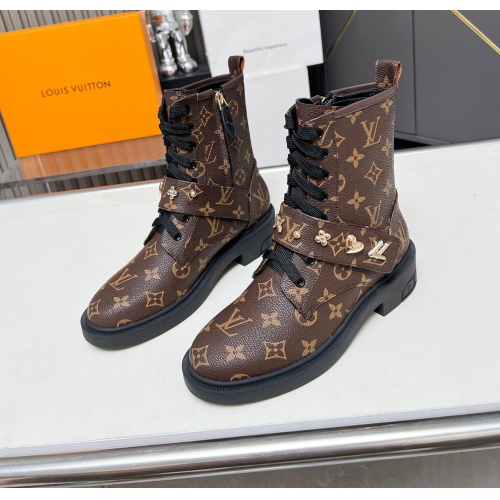 Louis Vuitton Boots For Women #1258241 $105.00 USD, Wholesale Replica Louis Vuitton Boots