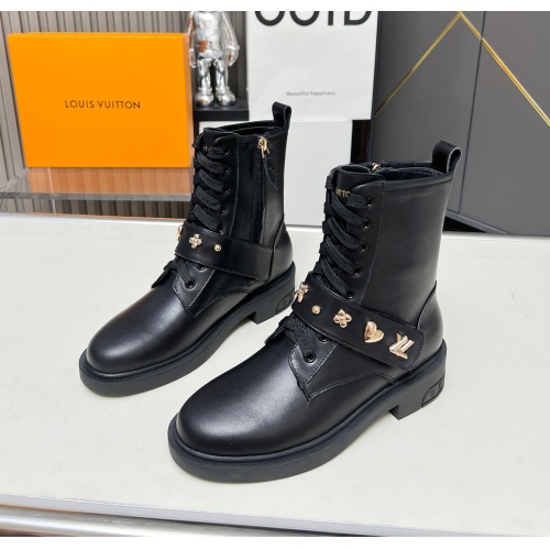 Louis Vuitton Boots For Women #1258248 $105.00 USD, Wholesale Replica Louis Vuitton Boots