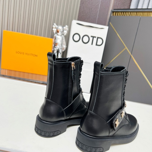 Replica Louis Vuitton Boots For Women #1258248 $105.00 USD for Wholesale