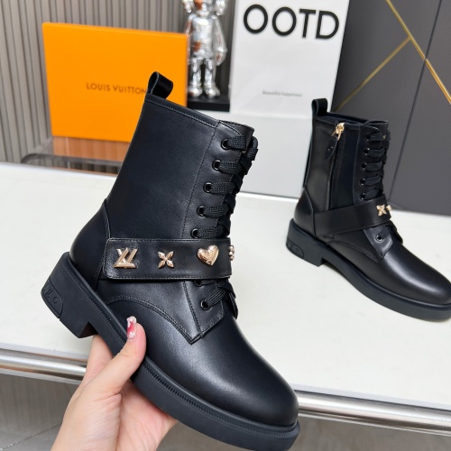 Replica Louis Vuitton Boots For Women #1258248 $105.00 USD for Wholesale