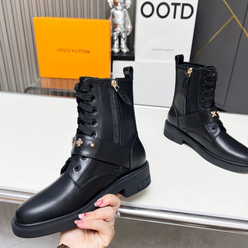 Replica Louis Vuitton Boots For Women #1258248 $105.00 USD for Wholesale