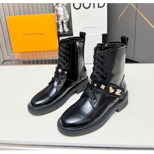 Louis Vuitton Boots For Women #1258249 $105.00 USD, Wholesale Replica Louis Vuitton Boots