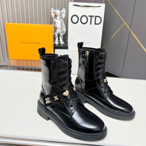 Replica Louis Vuitton Boots For Women #1258249 $105.00 USD for Wholesale