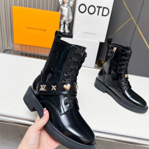 Replica Louis Vuitton Boots For Women #1258249 $105.00 USD for Wholesale