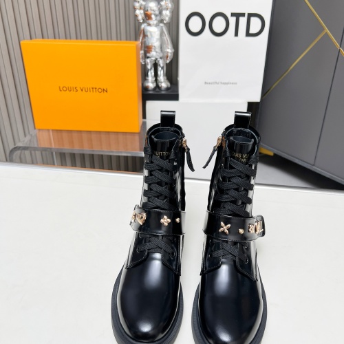 Replica Louis Vuitton Boots For Women #1258249 $105.00 USD for Wholesale