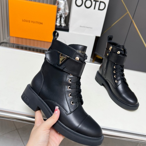 Replica Louis Vuitton Boots For Women #1258250 $105.00 USD for Wholesale