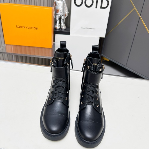 Replica Louis Vuitton Boots For Women #1258250 $105.00 USD for Wholesale