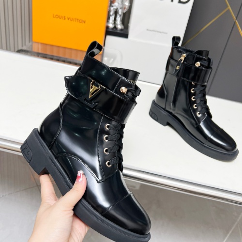 Replica Louis Vuitton Boots For Women #1258253 $105.00 USD for Wholesale