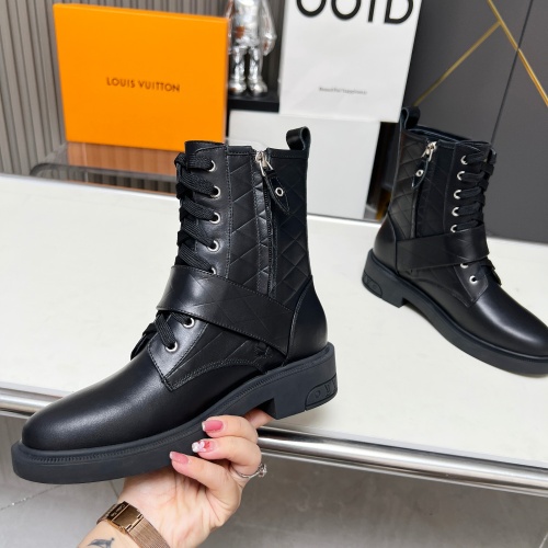 Replica Louis Vuitton Boots For Women #1258260 $105.00 USD for Wholesale