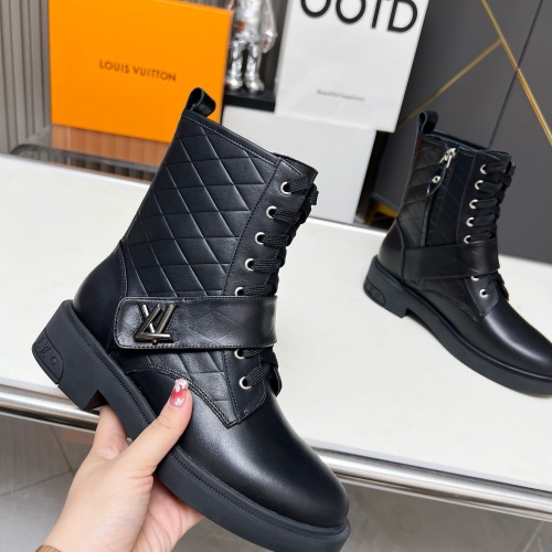 Replica Louis Vuitton Boots For Women #1258260 $105.00 USD for Wholesale