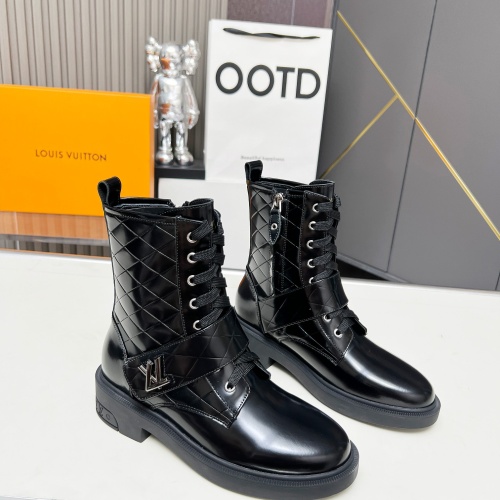 Replica Louis Vuitton Boots For Women #1258261 $105.00 USD for Wholesale