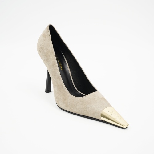 Yves Saint Laurent YSL High-Heeled Shoes For Women #1258315 $102.00 USD, Wholesale Replica Yves Saint Laurent YSL High-Heeled Shoes