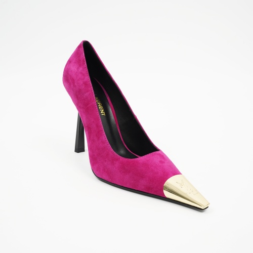 Yves Saint Laurent YSL High-Heeled Shoes For Women #1258317 $102.00 USD, Wholesale Replica Yves Saint Laurent YSL High-Heeled Shoes