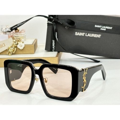 Yves Saint Laurent YSL AAA Quality Sunglasses #1258348 $64.00 USD, Wholesale Replica Yves Saint Laurent YSL AAA Quality Sunglasses