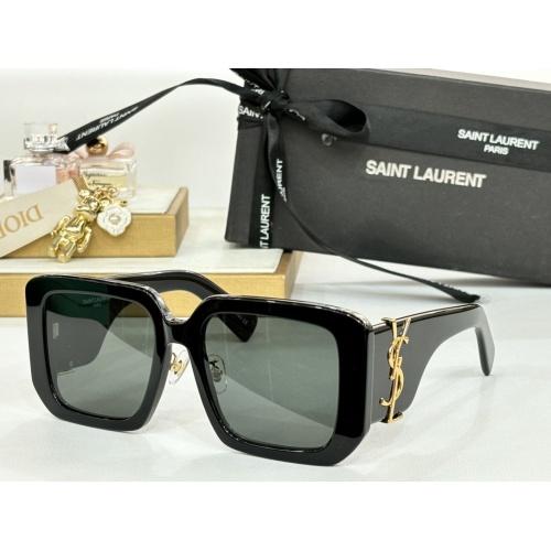 Yves Saint Laurent YSL AAA Quality Sunglasses #1258350 $64.00 USD, Wholesale Replica Yves Saint Laurent YSL AAA Quality Sunglasses