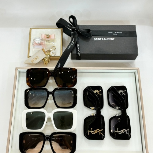 Replica Yves Saint Laurent YSL AAA Quality Sunglasses #1258351 $64.00 USD for Wholesale