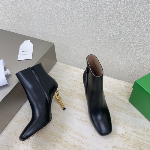 Replica Bottega Veneta BV Boots For Women #1258355 $155.00 USD for Wholesale