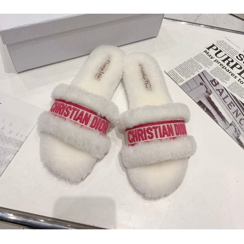 Christian Dior Slippers For Women #1258359 $88.00 USD, Wholesale Replica Christian Dior Slippers