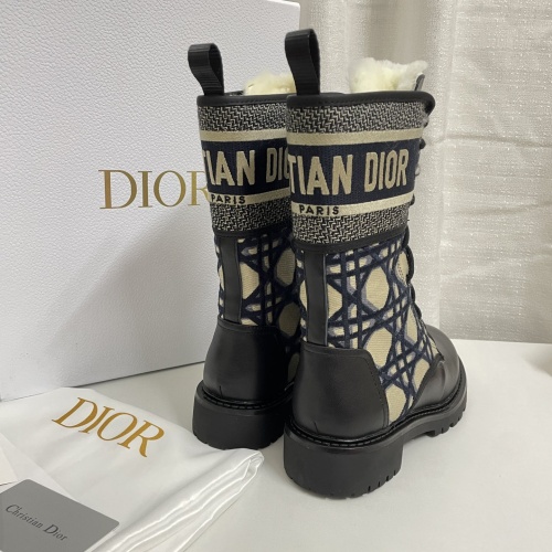 Replica Christian Dior Boots For Women #1258367 $118.00 USD for Wholesale