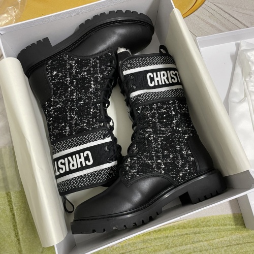 Replica Christian Dior Boots For Women #1258368 $118.00 USD for Wholesale