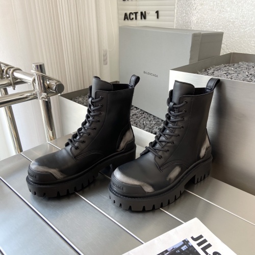 Balenciaga Boots For Women #1258369 $125.00 USD, Wholesale Replica Balenciaga Boots