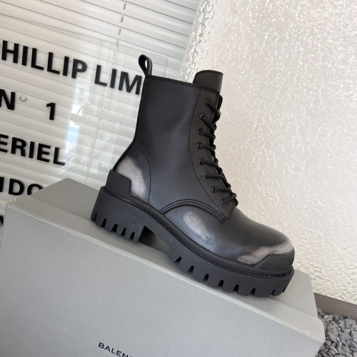 Replica Balenciaga Boots For Women #1258369 $125.00 USD for Wholesale