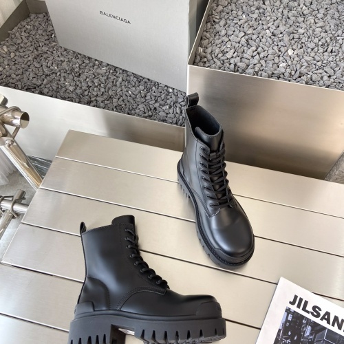 Replica Balenciaga Boots For Women #1258371 $125.00 USD for Wholesale