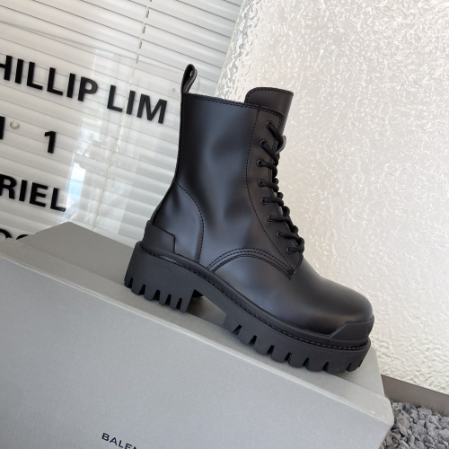 Replica Balenciaga Boots For Women #1258371 $125.00 USD for Wholesale