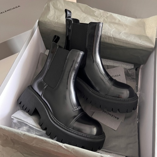 Balenciaga Boots For Women #1258377 $132.00 USD, Wholesale Replica Balenciaga Boots